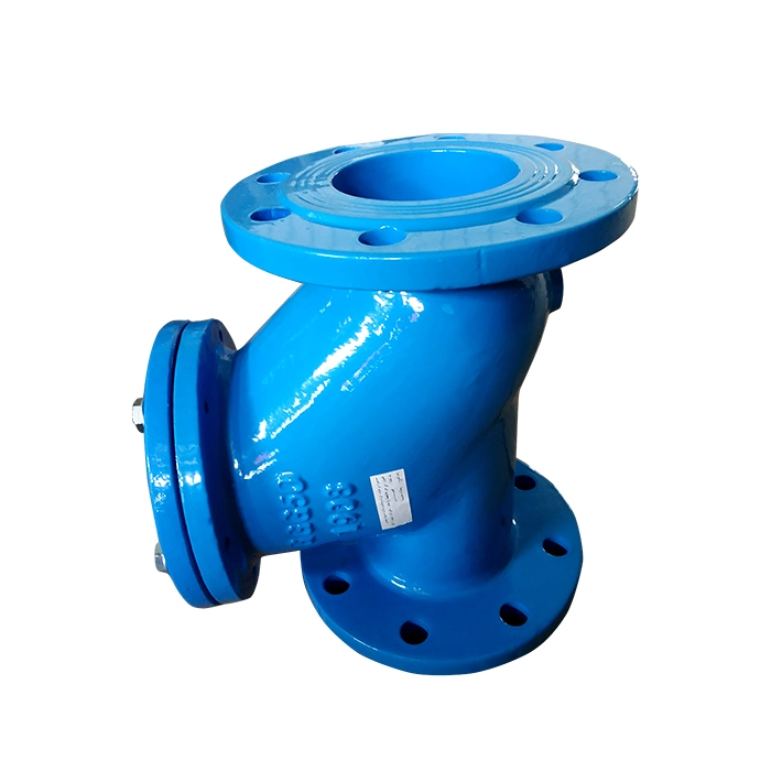 Ductile Cast Iron Dn250 Pn16 Double Flanged Ball Check Valve for Drinking Water