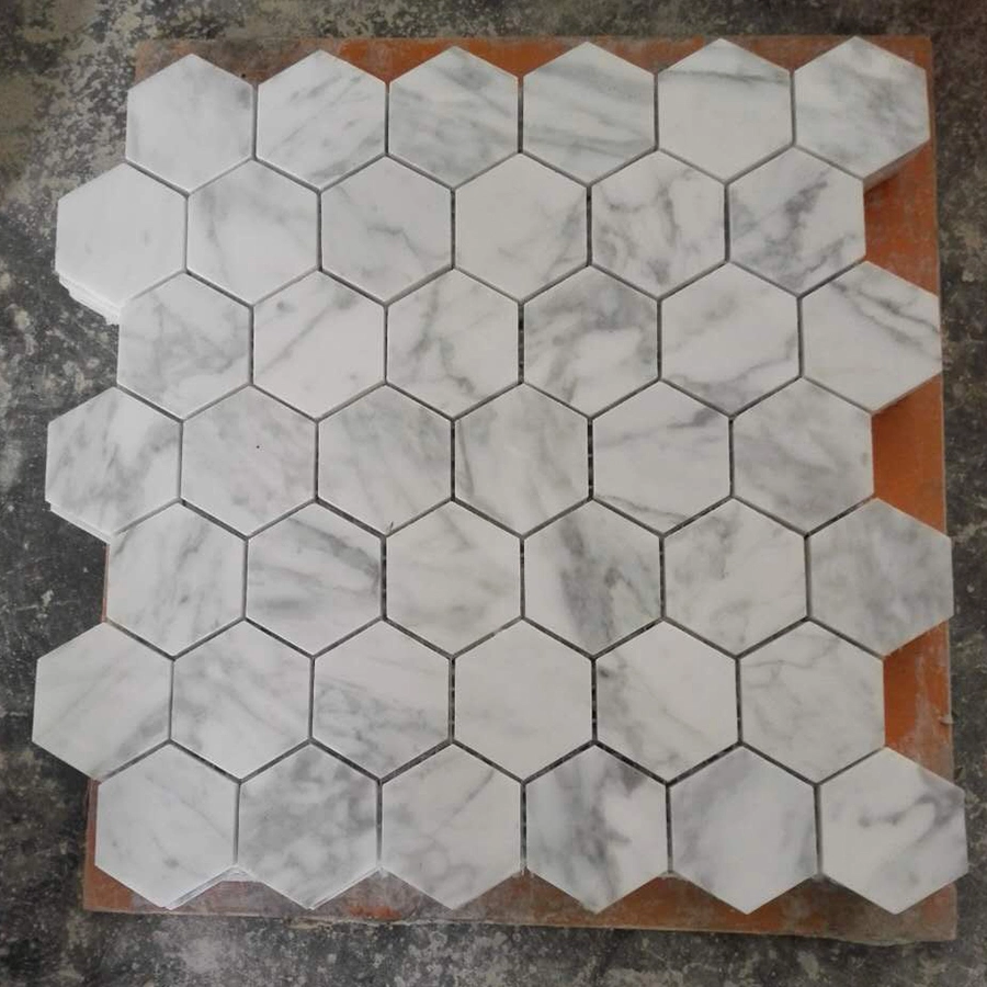 Century Mosaic New Arrival Stone Mosaic Kitchen Backsplash Marble Hexagon Wall Mosaic Tiles