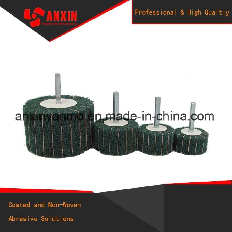 Anxin Non-Woven Flap Wheel for Stainless Steel