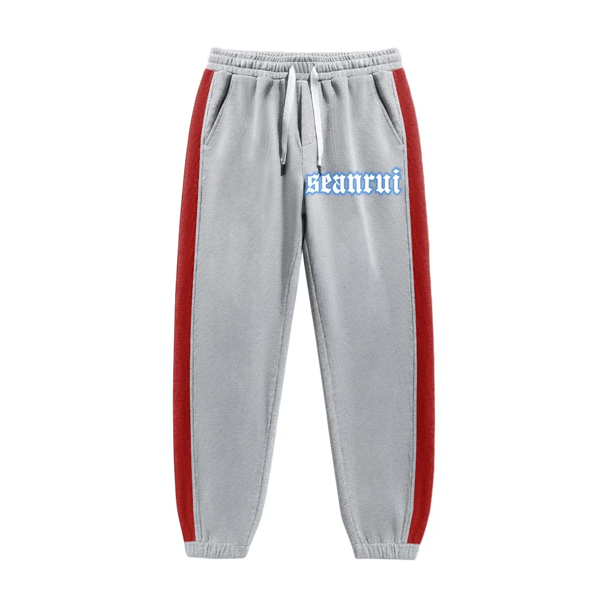 Новый Приезд Светоотражающие полосы хип Hop Street Wear Custom Designer Логотип Cotton Sweat Pants for Men