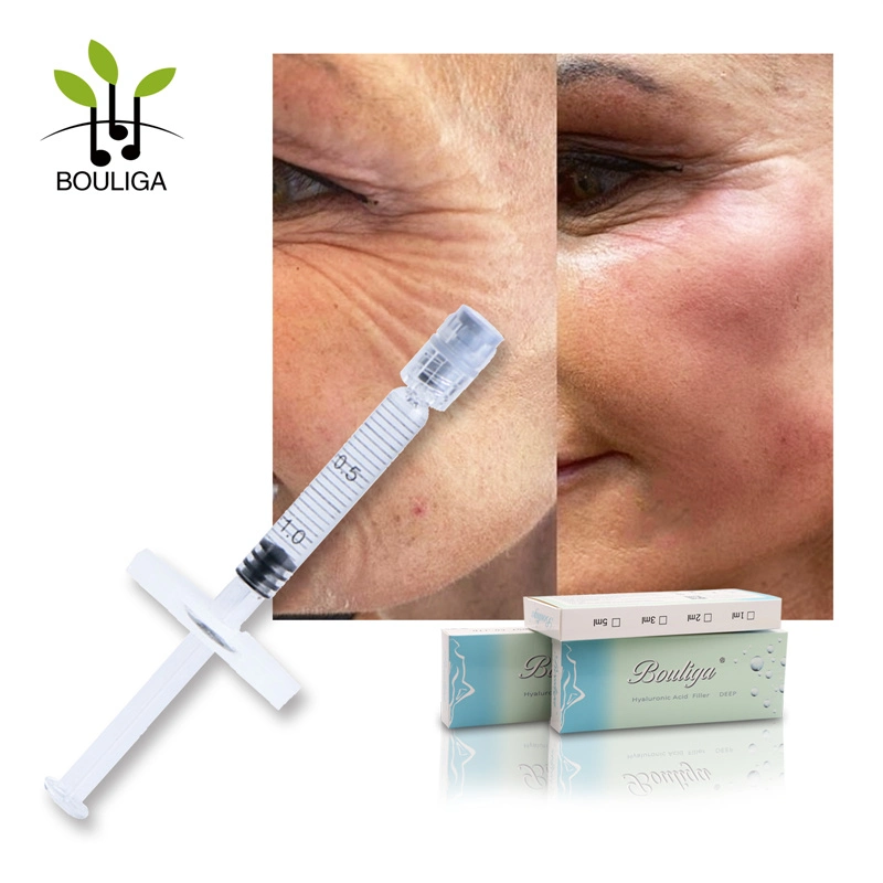 Cross Linked Injectable Dermal Filler for Ha Hyaluronic Acid Long Lasting Anti-Aging