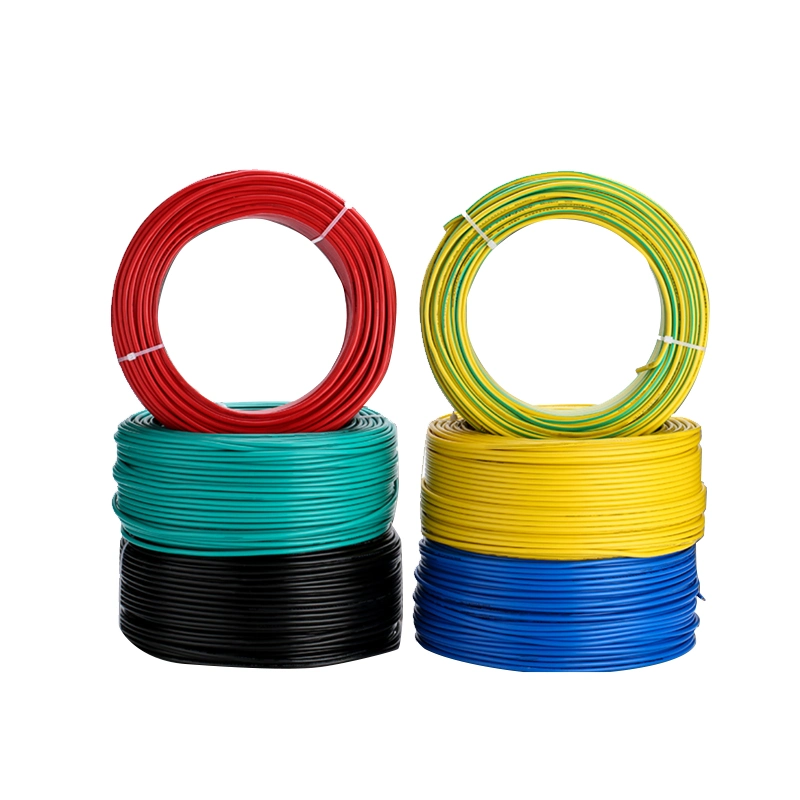Wholesale/Supplier Electrical Wire Color Code PVC Insulated 10 12 14 Gauge Single Core Copper Wire UL10070
