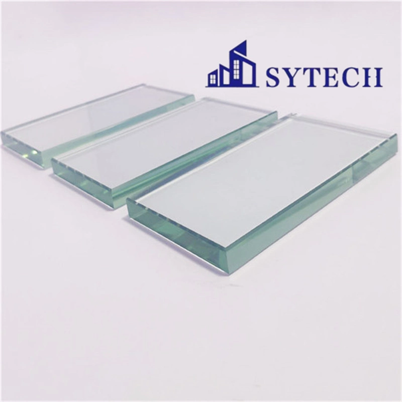 Custom 10 mm Tempered Glass Transparent Ultra Clear Building Industrial Toughened Glass