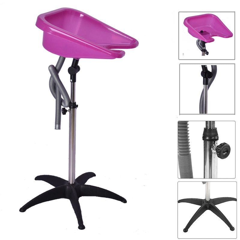 Portable Salon Hair Shampoo Sink Plastic Hair Wash Shampoo Basin