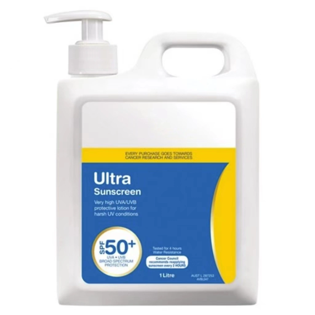 Armor Sunscreen Pump SPF50+ 1L UVA/UVB Broad Spectrum Protection