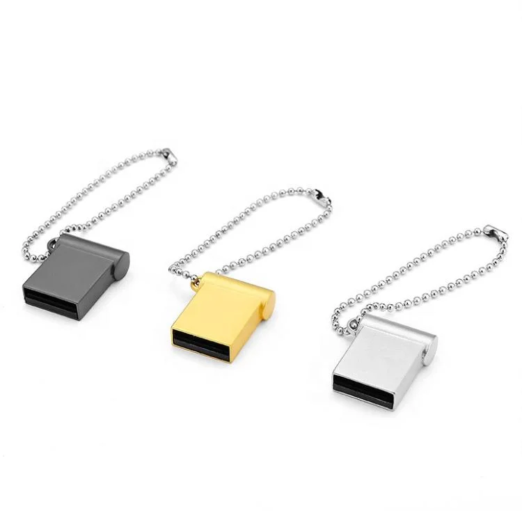 طراز جديد Super Mini Metal 32 جيجابايت USB Flash Drives USB2.0 قرص بندقيف سعة 4 جيجا بايت سعة 8 جيجا بايت سعة 64 جيجا بايت سعة 128 جيجا بايت سعة 128 جيجا بايت