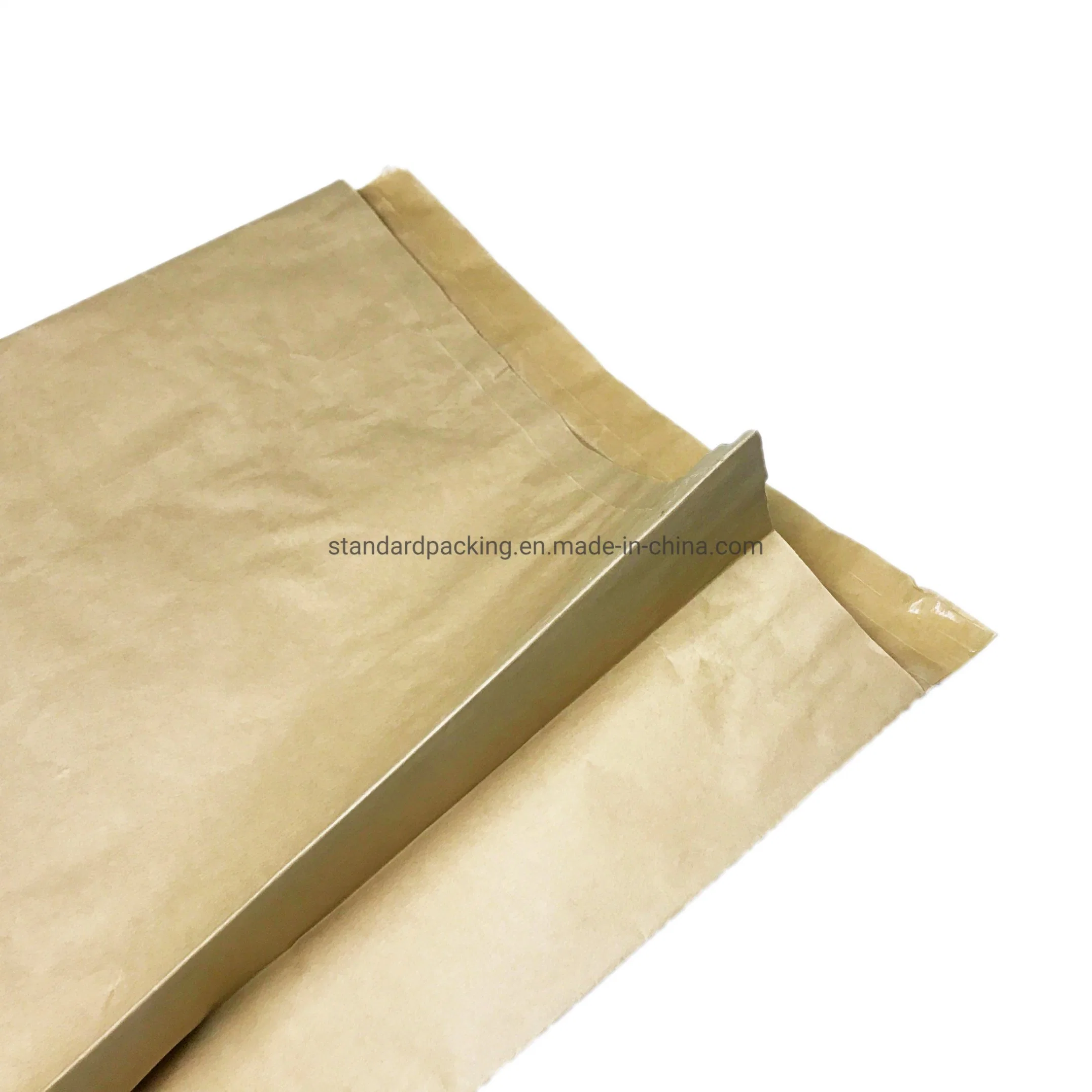 Laminado de aluminio de 20 kg de pellet plásticos papel kraft para la harina de la bolsa