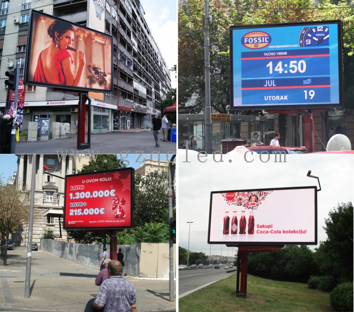 Cartelera Digital LED de exterior exterior P6 de Billboard de la pantalla LED para publicidad