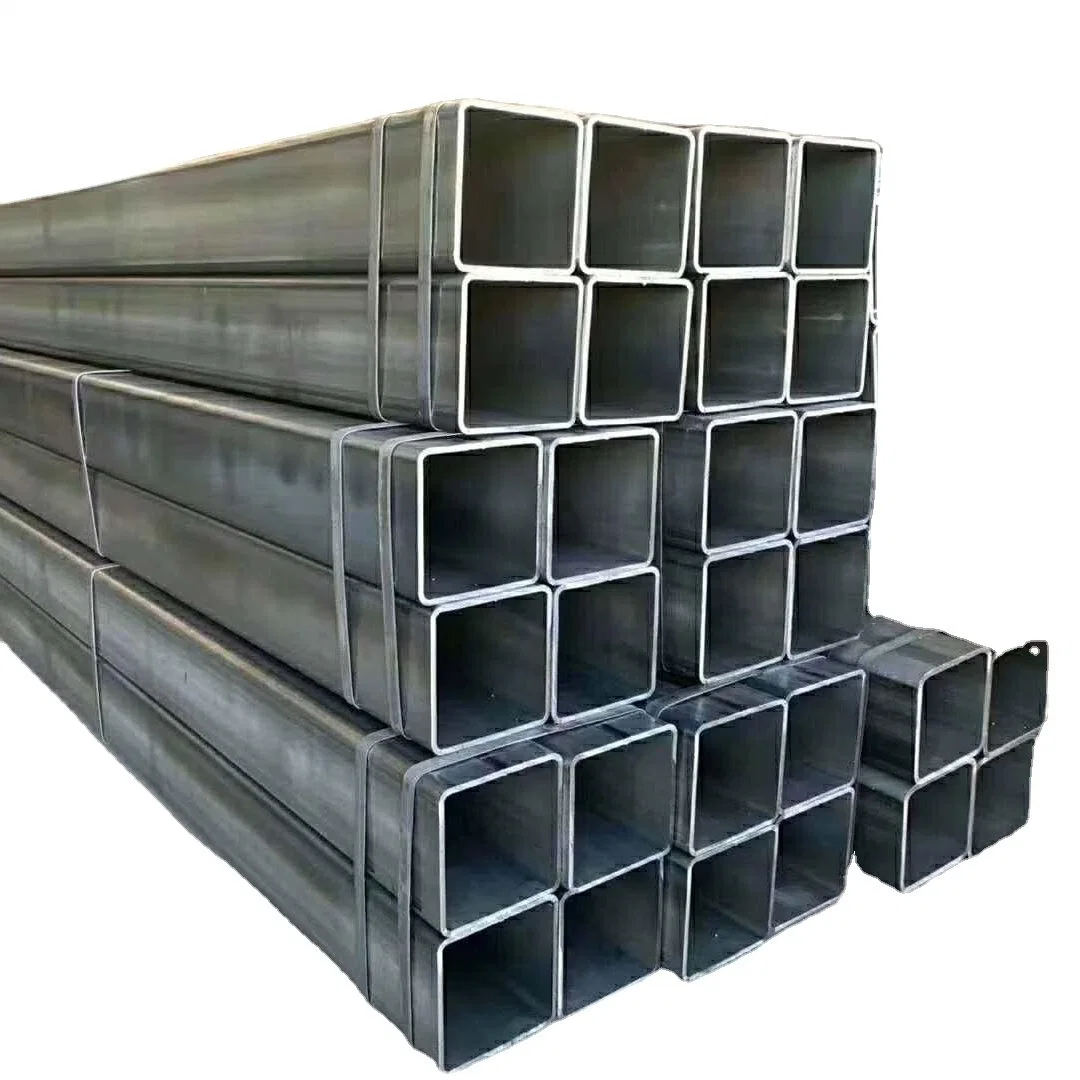 Export Construction Material Galvanized Square Tube Rectangular Pipe Best Price Rectangular Galvanized Tube