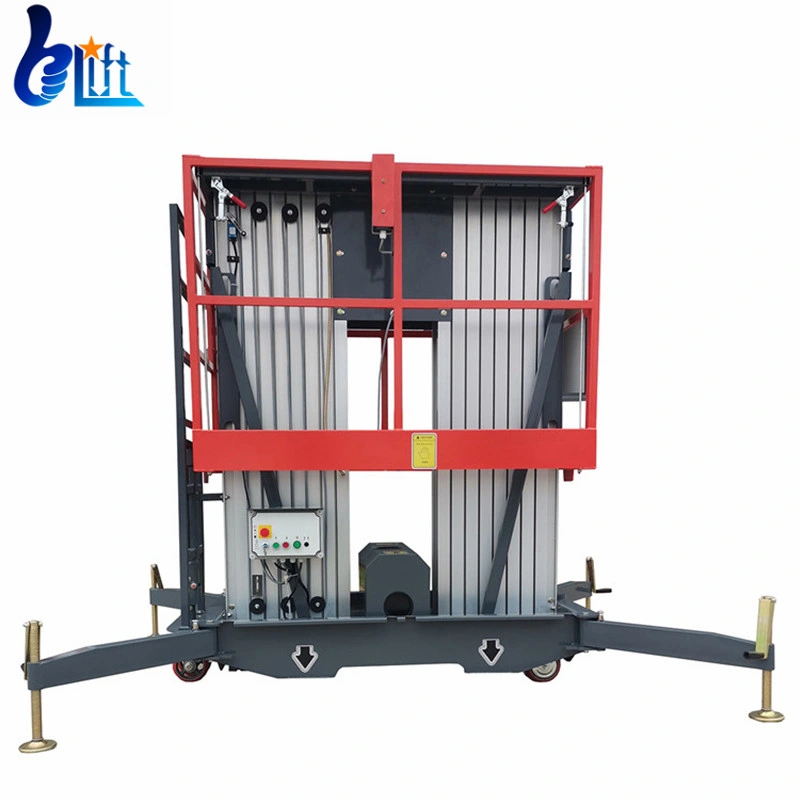 200kg 12m Aluminum Aerial Work Platform Sky Lift Man Lifts