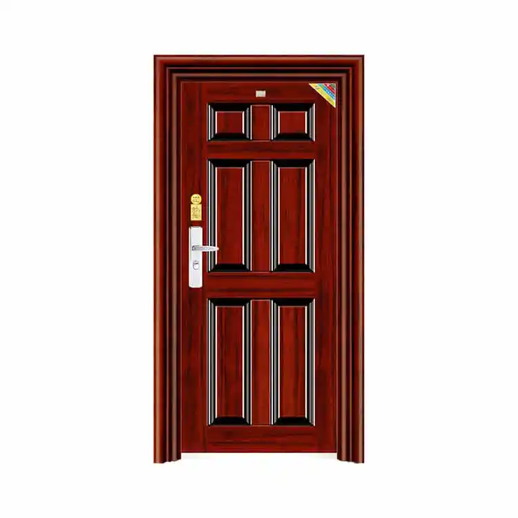 New Style Security Cheap China Entrance Steel Apartment Home Entry Door