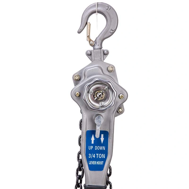 Safe and Reliable Lifting Accessories 1.5 Ton Mini Manual Lever Chain Pulley Block Hoist