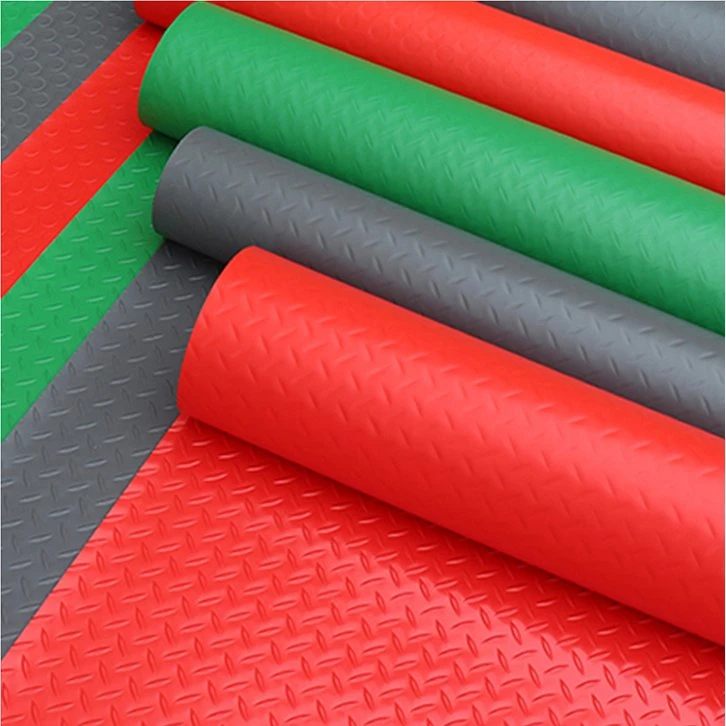 Anti-Slip Round Stud Rubber Sheets 3mm Coin Flooring Outdoor Mats