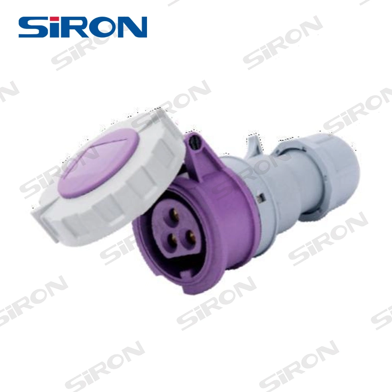 Siron H610 resistente al agua IP67 16A 3polo 2p+E conector macho y hembra Industrial