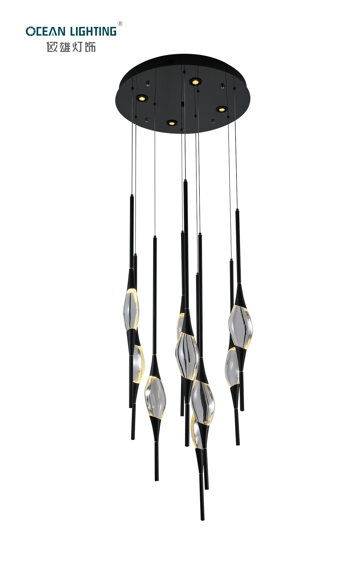 Residential Chandelier, Modern Chandelier, Pendant Lamp, LED Light, Ceiling Lamp, Contemporary Lighting