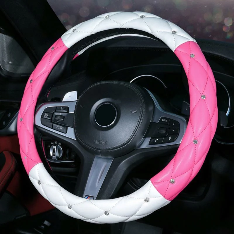 Wheel Car for Soft Protector Carbon Fiber Women Men Universal 15 Inch and Luxury 38cm Fashion Amzon Handle Cheap Steering Cover