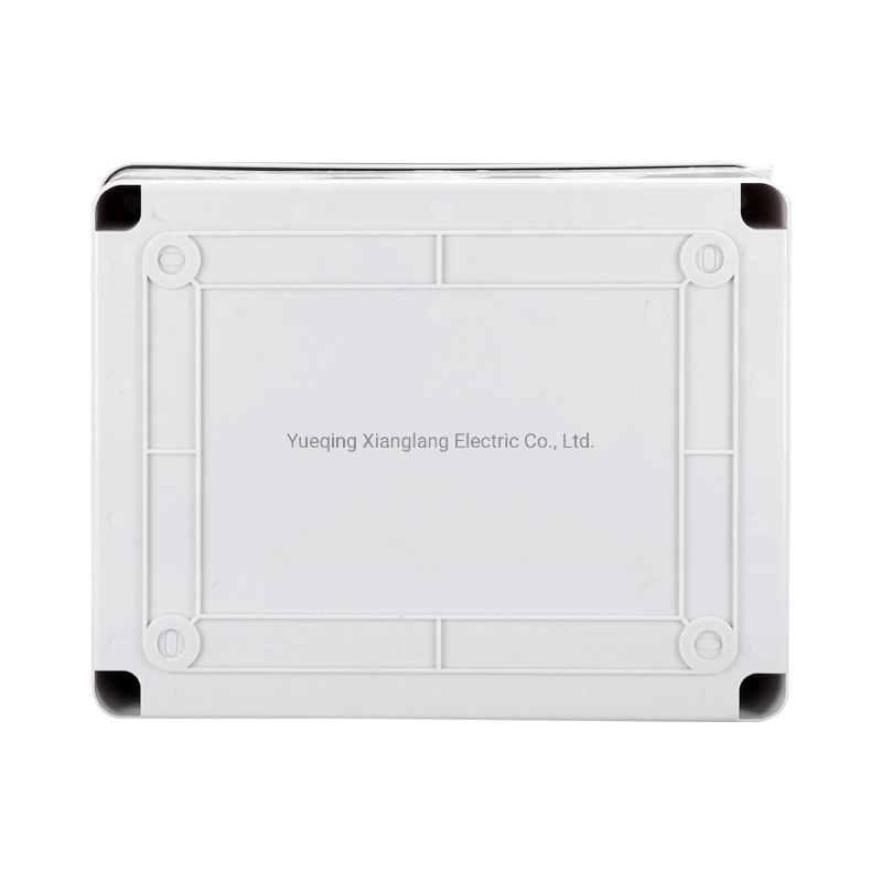 Ht-12 Circuit Breaker Box Distribution Protection Box, ABS Plastic Transparent Cover Waterproof Distribution Box IP65, for Indoor Wall Circuit Breaker (12 Way)