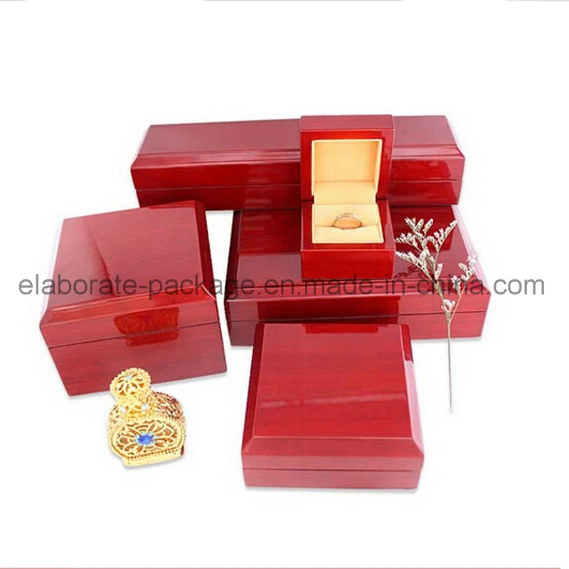 Custom Lacquer Wooden MDF Jewelry Necklace Package Gift Box Wholesale/Supplier