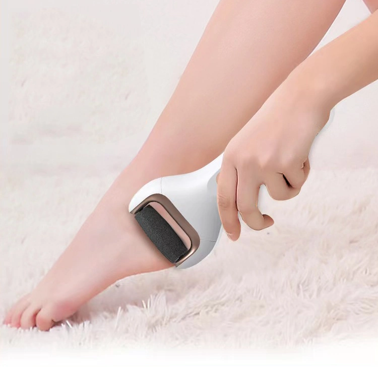 Cepillo de lima de pie eléctrico recargable Scrubber Callus de piel dura muerta Afeitadora Remover Cuidado personal de pedicura