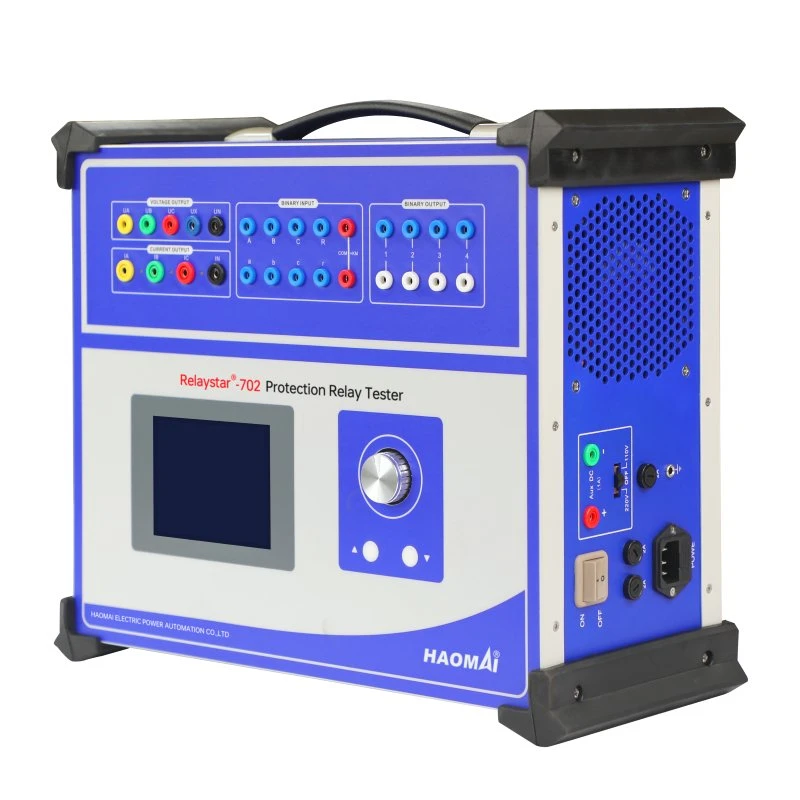Secondary Power Simulator with Current Injectional Method Protective Relay Tester 702