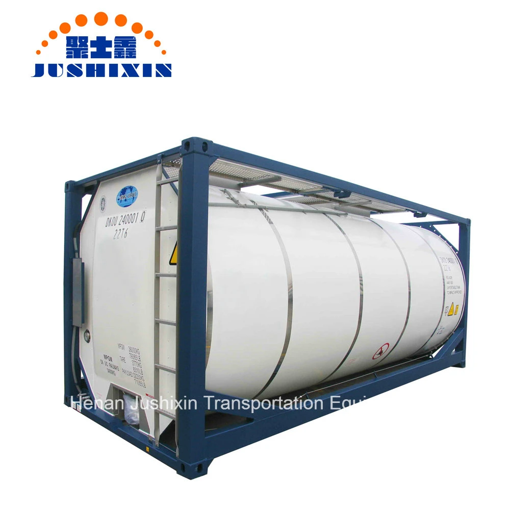 20FT 40feet Shipping Chemical Hydrofludric Acid Hci 32%/Caustic Soda Naoh 32% Corrosive ISO Tank Container Price