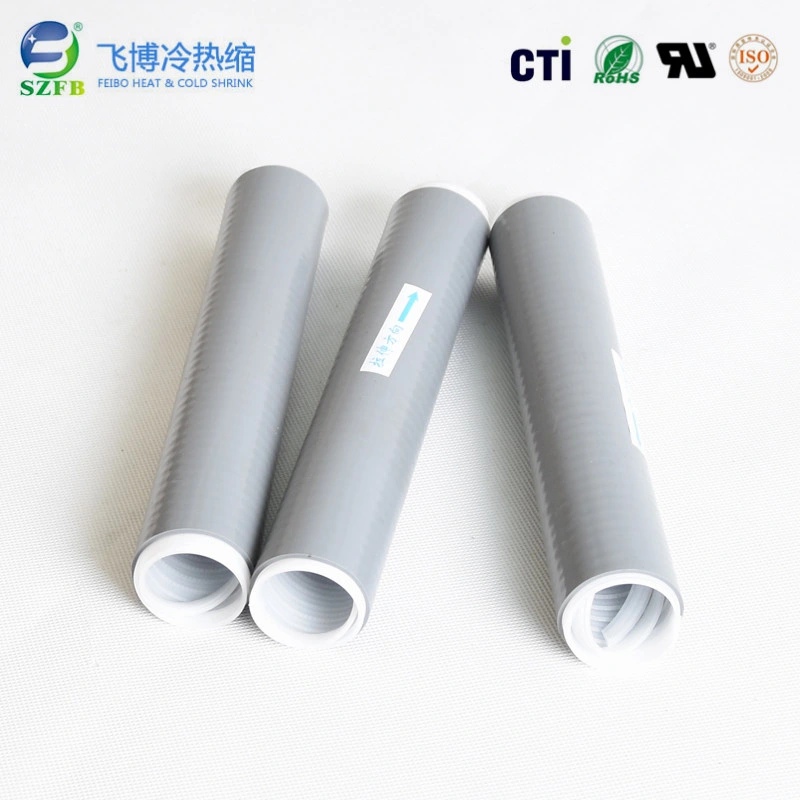 35kv Silicone Rubber Cold Shrink Tube High Pressure Insulating Straight Tube