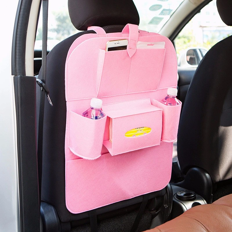 Car Back Seat Organizer with Custom Logo Mutiple Colors