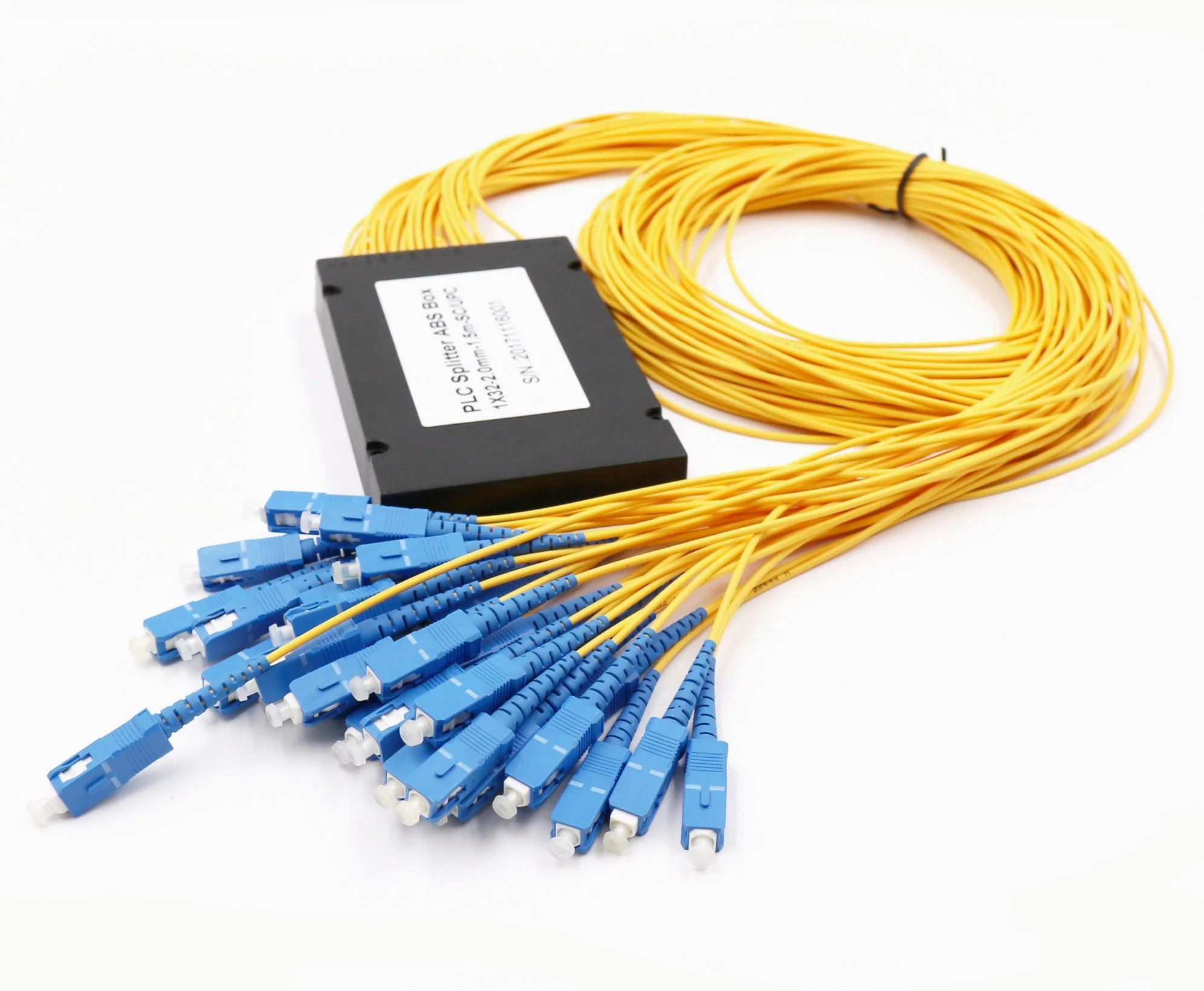 1X32 Sc/Upc ABS Box Fiber Optic PLC Splitter