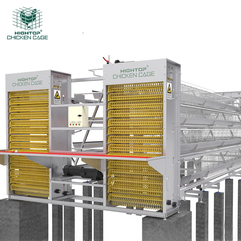 Kommerzielles Hühnerschicht-Käfig Geflügel Farm Equipment TYP A Geflügel Legehennen Ei Batteriekäfige Für Nigeria Farm