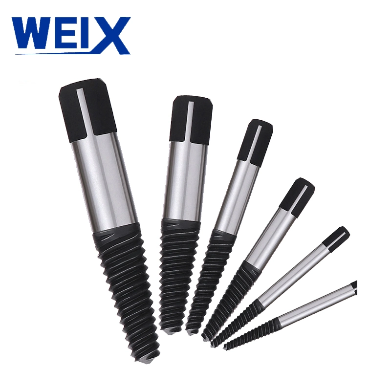 Weix Extractor de Tornillos Extractor de Tuberías Válvula de Triángulo Grifo Roto Extractor de Tornillos Rotos Removedor de Roscas Removedor de Hilos Cortador de Madera