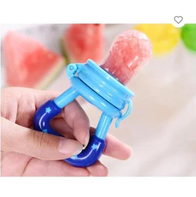 Customized Mould Baby Teether Nipple Fruit Food Silicone Safety Feeder Bite Food Teether Tooth Gel