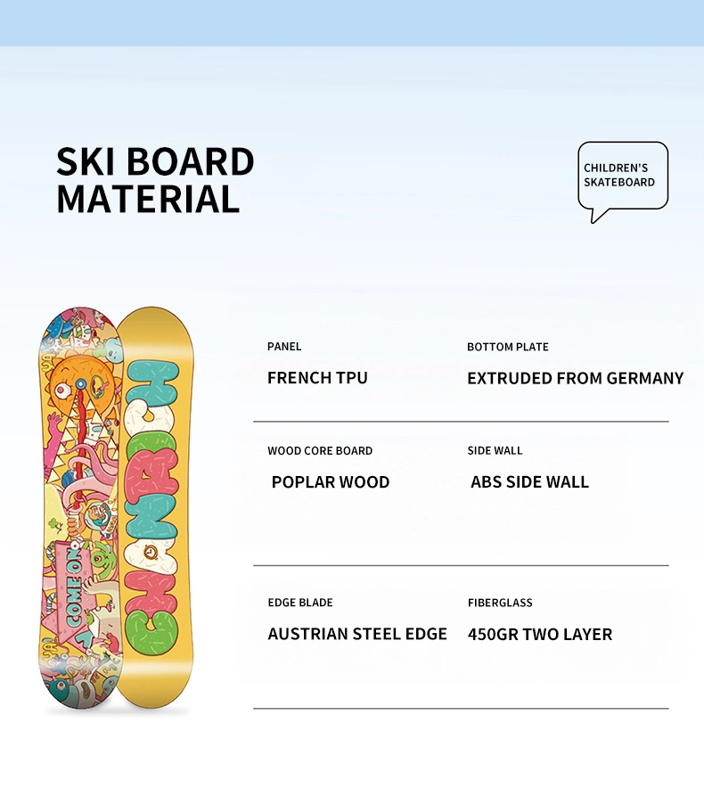 Kinder Single Board Ski, Jugend All-Around Ski in allen Regionen