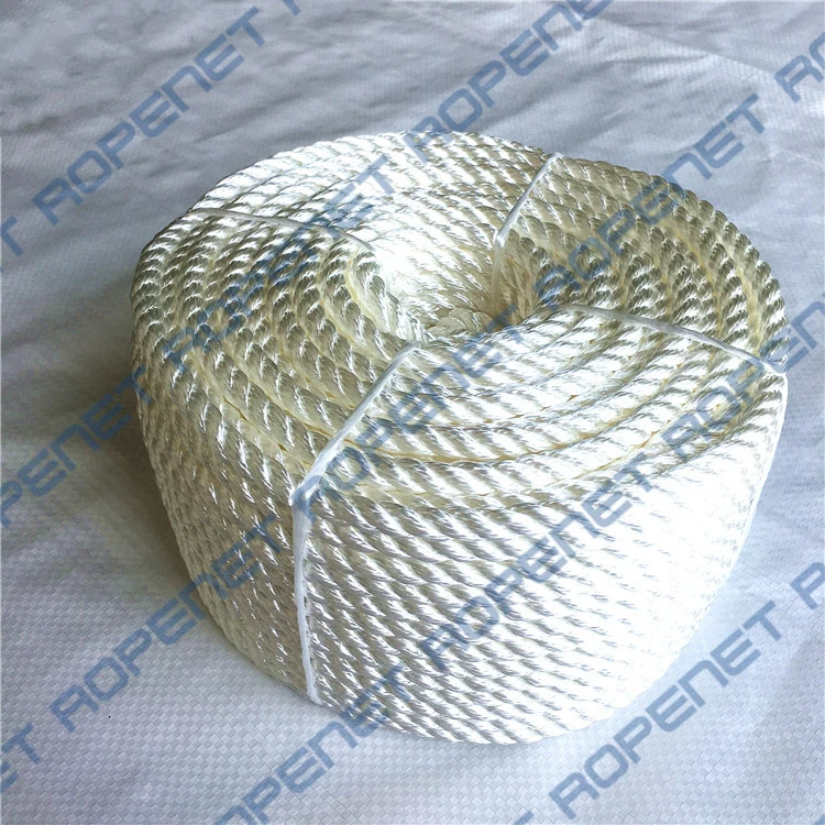 White Nylon Twisted Rope 6mm for Indonesia