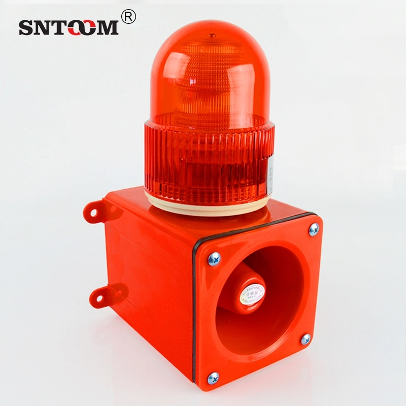 Customized Outdoor Portable Flashing Light Audible Visual Alarm Sounder Industrial Security System