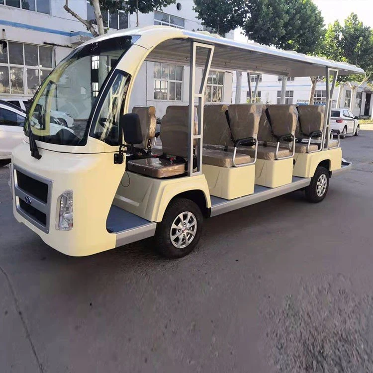 Fabrik Billig, Aber Gute Qualität Vintage Low Speed 11 Sitze Sightseeing Elektrofahrzeug Bus