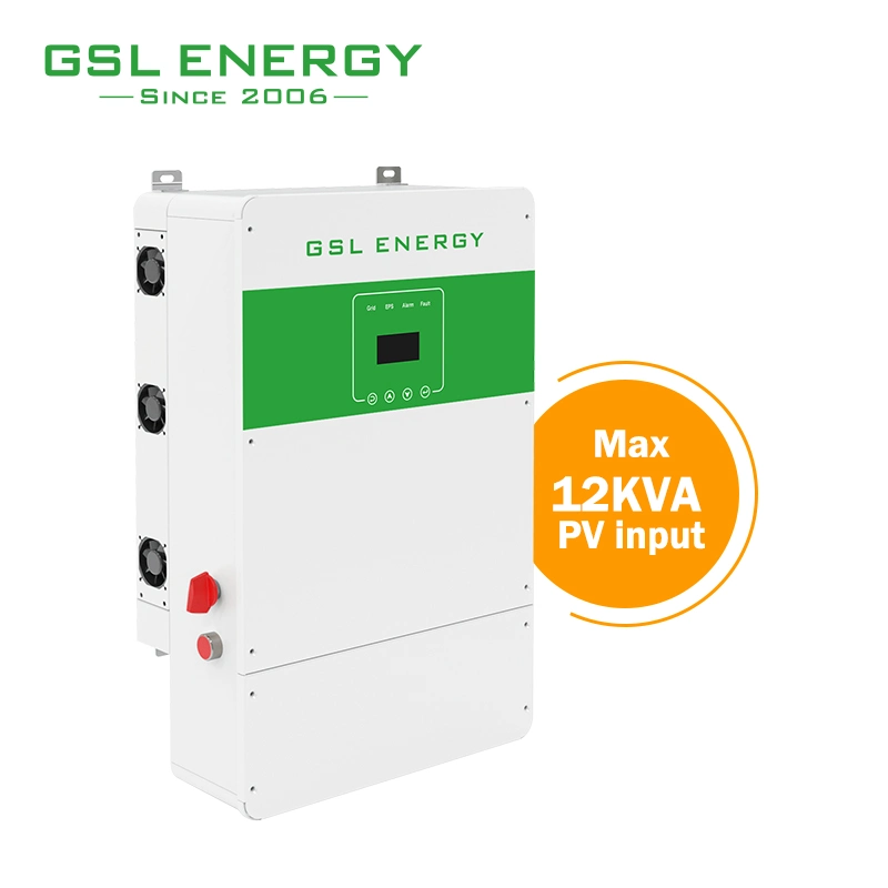 Home Solar Energy Storage Max 12kVA PV Input Grid Tied Ongrid 8kw 48V Hybrid Solar Inverter for American Market