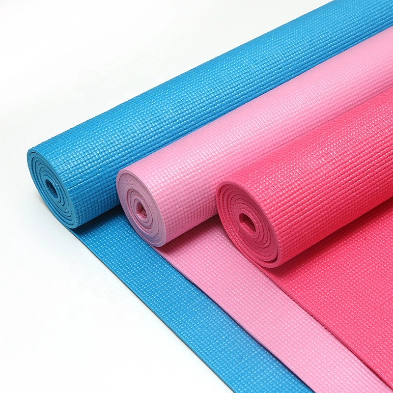 6mm el colorido de PVC interiores estera del yoga en el interior de Yiwu Productos para impresión personalizada cuerpo Fitness Yoga Mat