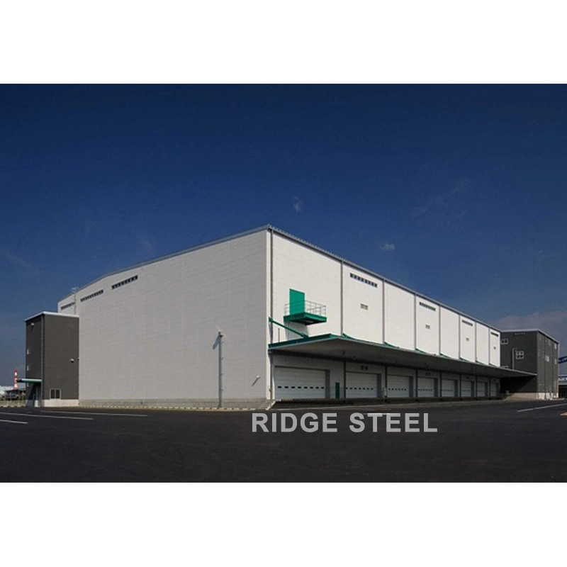 Steel Structure Building Prefabricated Light Warehouse Car Workshop Equipment