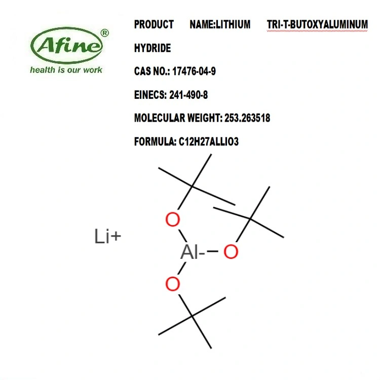 CAS 17476-04-9 Lithium tri-t-hydrure de lithium Butoxyaluminum / Hydridotris (tert-butoxy) d'aluminate de lithium / tri-t-Butoxyaluminohydride