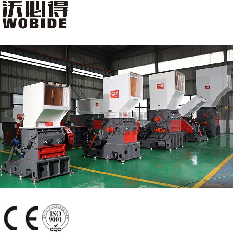 Plastic Crusher Can PS PP Idpe PVC HDPE Pet Bottle Crushing Machine