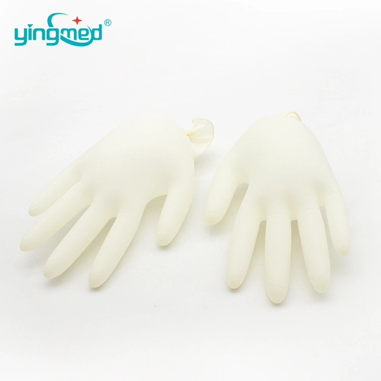 Factory Wholesale Disposable Latex Household Cleaning Glove Medical Products Surgical Safety Exam Examination Powdered/Powder Free Rubber Gloves