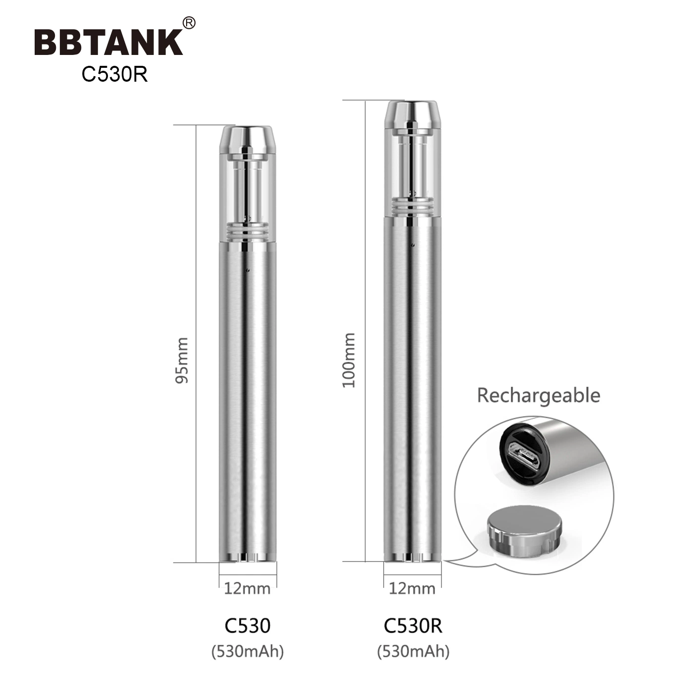 California Vape Hot Item Quartz Heating Element Disposable/Chargeable Vape Pen