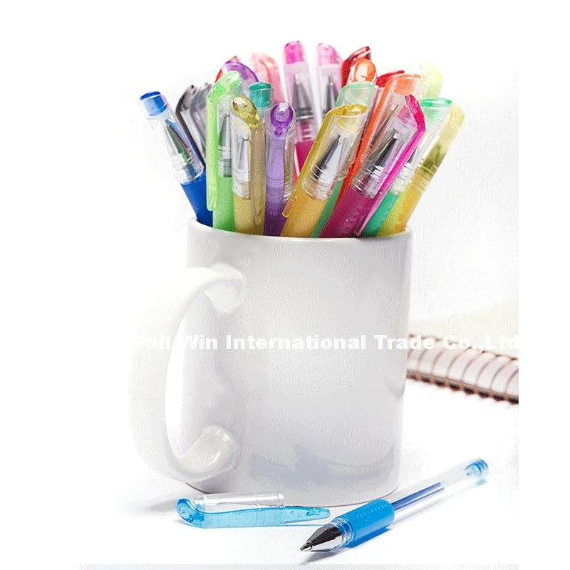 12 PCS Glitter Gel Pen Glitter in Color Box Good Quality School and Office Stationery Supply