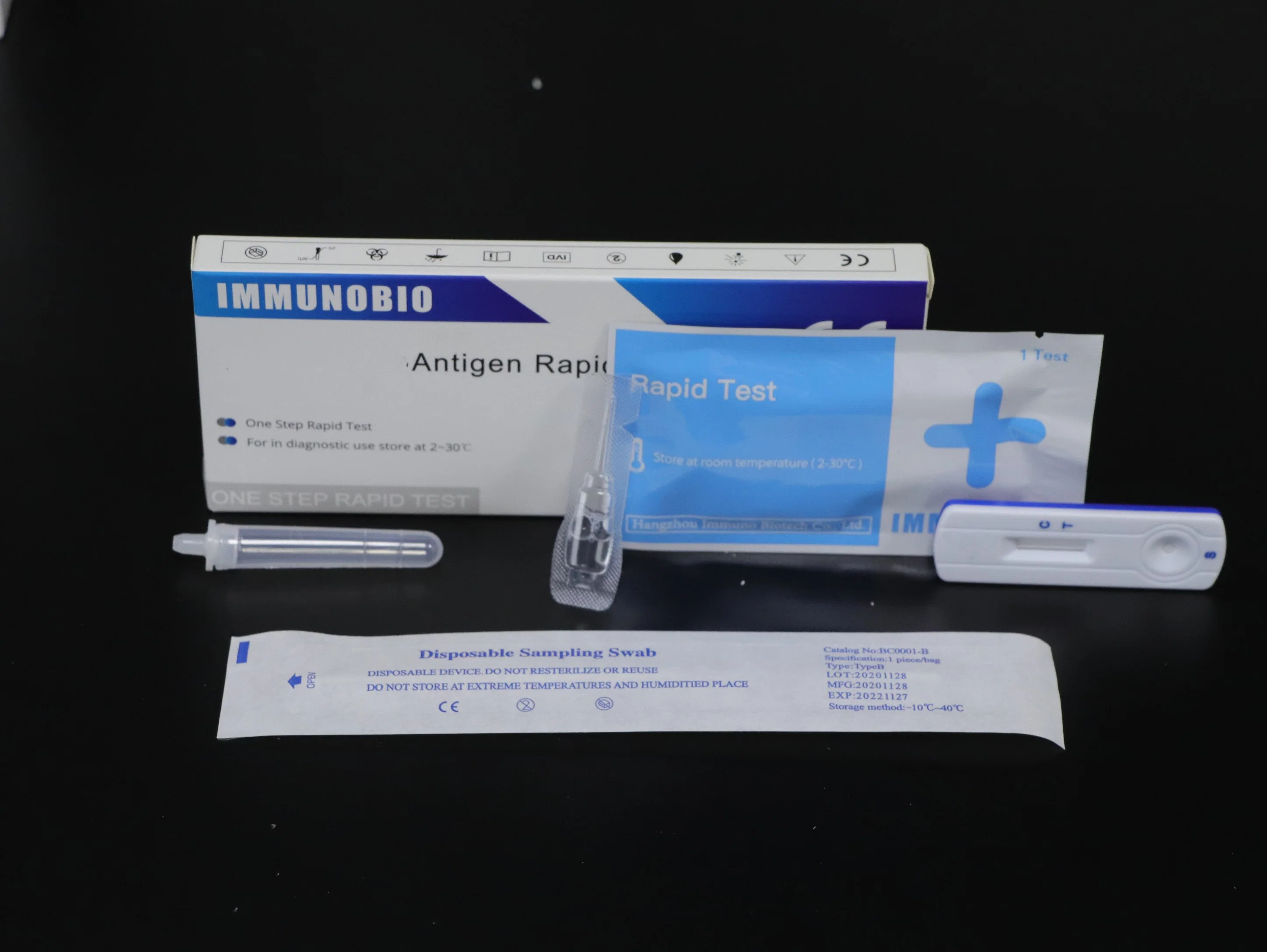 Antigen Diagnostic Test Kit for 2019 Virus Saliva/Throat/Nasal CE/Pei