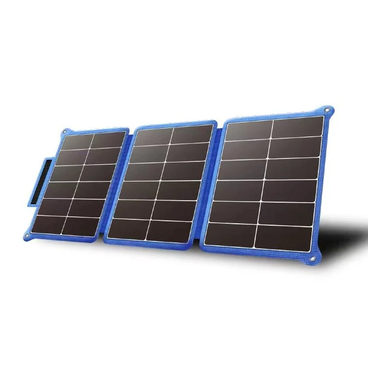 Revestimiento duradero ETFE 420W Mono células Foldable Panel Solar 24V Cargador solar portátil para camping