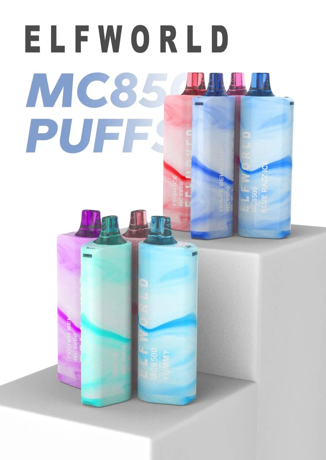 Wholesale/Supplier Supply Rechargeable Disposable/Chargeable Elfworld Mc 8500 Puff Pod Bang Vape