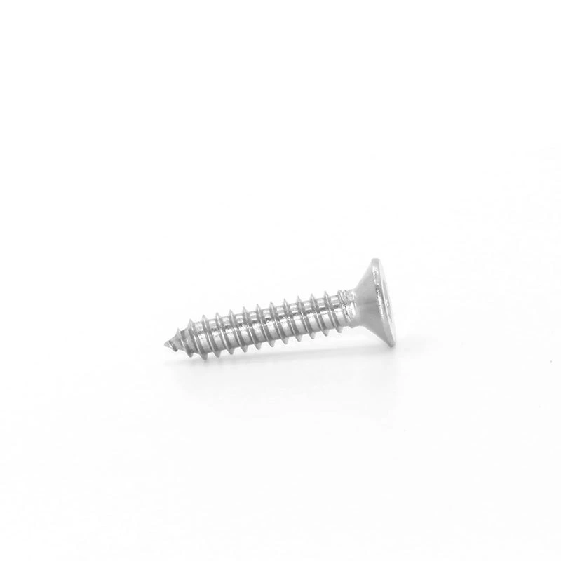 Wholesale/Supplier Stainless Steel Large Flat Head Plum Blossom Groove Machine Self-Tapping Screw