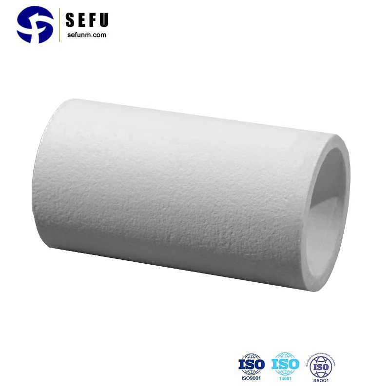 Sefu China Ceramic Fibra Fabricación Refractory tubo de alta temperatura para Horno Horno