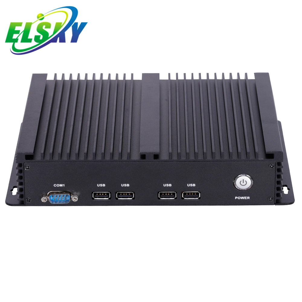 Elsky Mini PC 3-10th Generation Core I7 6*USB 6COM Max. DDR3 /DDR4 RAM 2*SATA3.0/1*Msata3.0/Realtek 8111f 1*1000m LAN PC CE FCC SGS RoHS ISO EMC