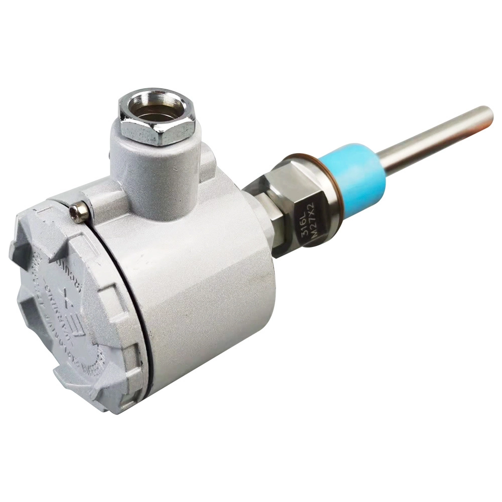 24VDC Non-Display Explosion-Proof Head PT100 Input Output 4 20 Price Temperature Transmitter Sensor Manufacture MD-Tb